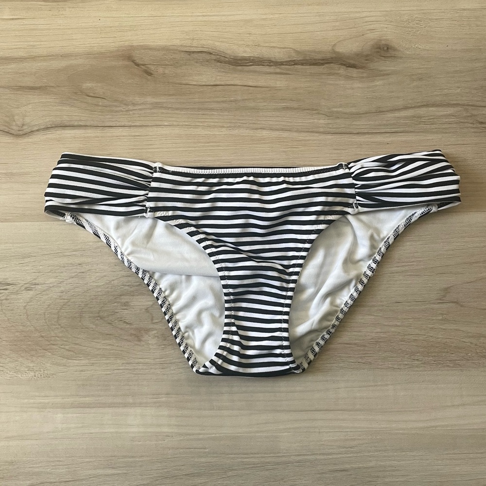 Striped Bikini Bottoms - NWOT
